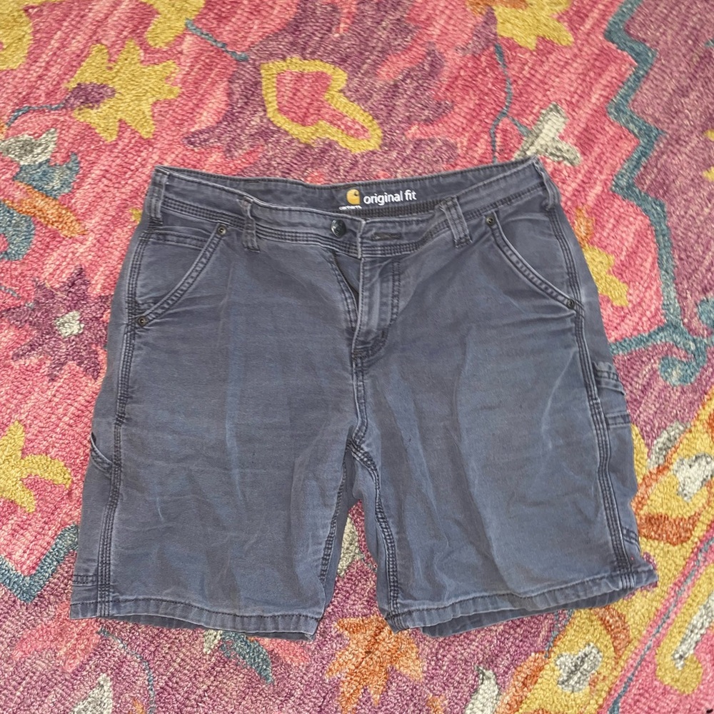 Carhartt Women's Cargo Shorts - Gray